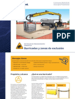 Barricades and Exclusion Zones Standard Operating Procedure-Spanish