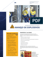 Fatality Risk Standard - Explosives Handling Spanish