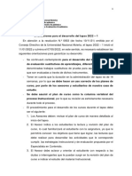 Orientaciones para El Desarrollo Del Lapso 2022 - 1