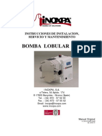 Instalación y mantenimiento bomba lobular SLR