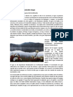El Agua en La Cosmovisión Maya