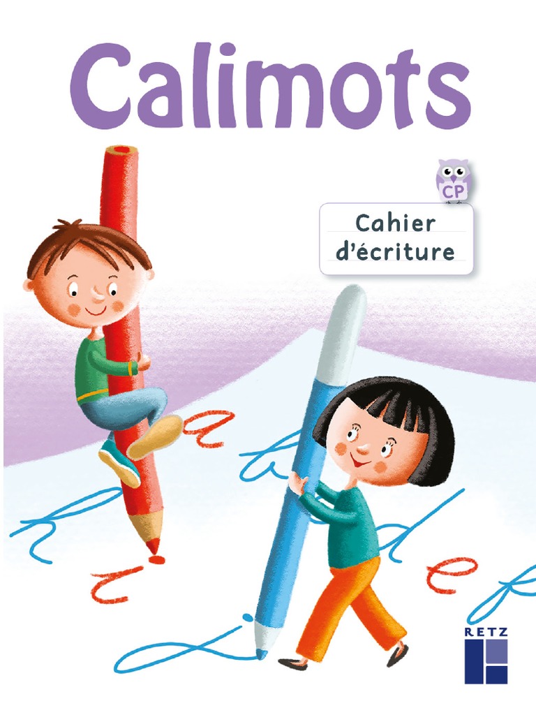 Calimots Cahier Decriture Cp 1 Pdf