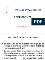 Clase 03 - TEST DE DOMINOS T - 70