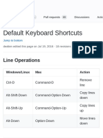 Default Keyboard Shortcuts · ajaxorg_ace Wiki · GitHub