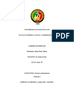 D. Adminis. Tarea Acto Administrativo 2 Ejemplos