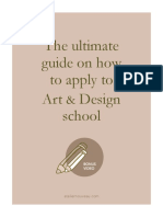 The Ultimate Guide On How To Apply To Art Design School: Bonus
