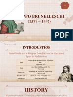 Filippo Brunelleschi (1377 - 1446)