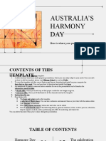 Australia's Harmony Day by Slidesgo