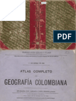Atlas Geografico de Colombia Francisco Vergara