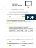 SALESIANA. Der. Tributario - Examen Final I-2021