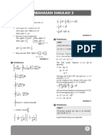 Pembahasan Simulasi Paket 2-Matematika Saintek 2020