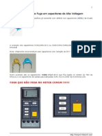 Verificação de Fuga em capacitores de Alta Voltagem