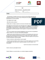 CLC - Texto Vergílio Ferreira Pontuação