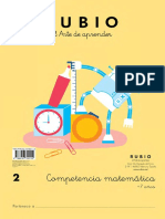 MUESTRA 2 Competencia Matematica Cuadernos Rubio 2 Primaria