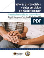 Libro Factores Psicosociales y Dolor Percibido en El Adulto Mayor Un Estudio Transcultural 2017