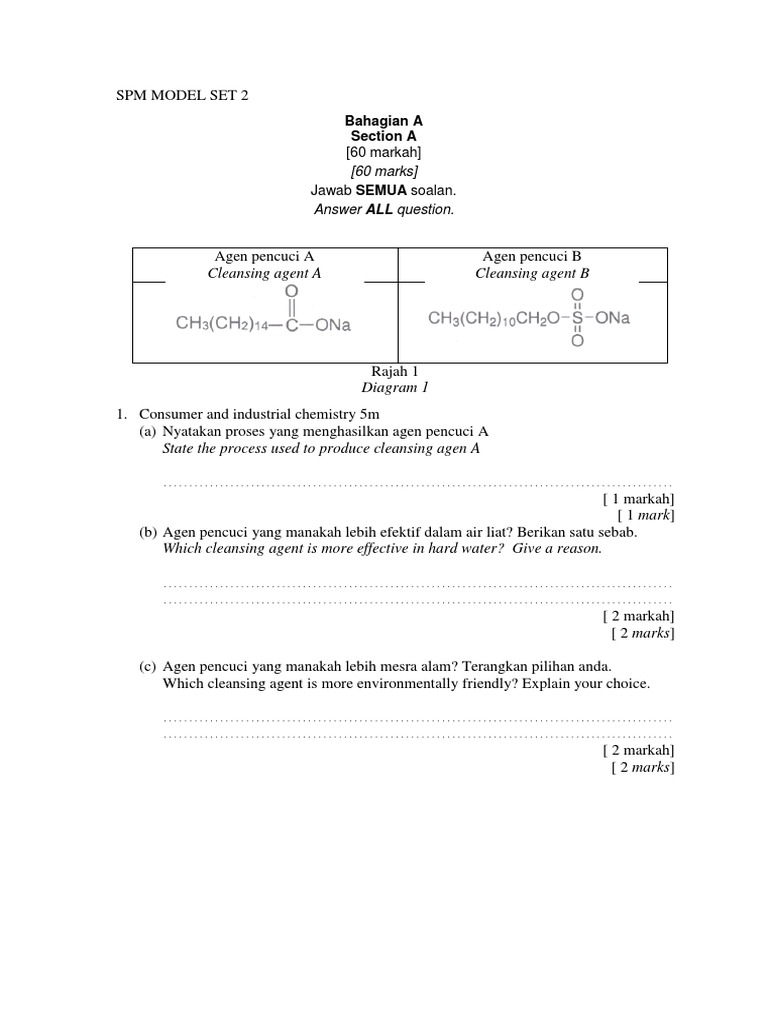 Set 2-Paper 2 (Soalan) | PDF | Aluminium | Ph