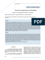 Análisis de Factores de Riesgo Laboral en Odontología