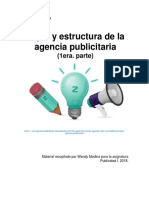 Papel y Estructura de La Agencia Publicitaria: (1era. Parte)