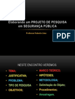 84674339 Elaborando Um Projeto de Pesquisa Em Seguranca Publica