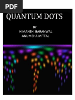 Download Quantum Dots by Himanshi Baranwal SN56043505 doc pdf