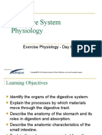  Digestive System Physiology