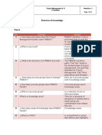 Exercise of Knowledge - Project Managment TI - Week 2