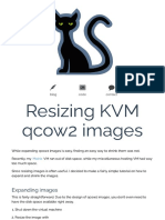 Resizing KVM Qcow2 Images - Maublog