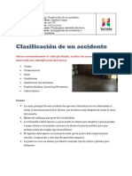 Clasificacion de Un Accidente