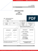 Specification FOR Approval: Title 17.3" FHD TFT LCD