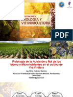 Nutrición y Calidad en Vitis Vinfera