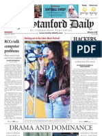 The Stanford Daily: Rccs Talk Computer Problems