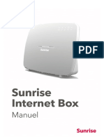 Sunrise Home Manuel Sunrise Internet Box New Firmware F
