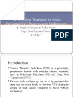 Rivaroxaban Treatment in Acute Proximal DVT Patients With