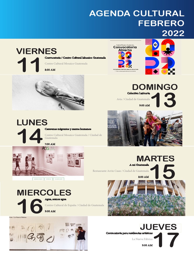 Calendario Cultural PDF