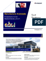 Manufactura avanzada. El escenario 4.0 en mantenimiento y S.A.T.