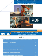 Análisis de La Administración de Operaciones Industriales, Parte 1, Mayo 2021