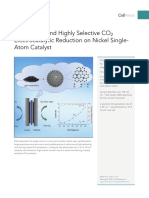 Large-Scale and Highly Selective CO Electrocatalytic Reduction On Nickel Single-Atom Catalyst