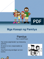 2.1-2.2 Kasapi NG Pamilya at Mga Tungkulin Nila | PDF