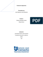 Evaluación Diagnostica PDF