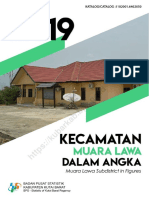 Kecamatan Muara Lawa Dalam Angka 2019