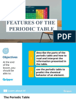 Features of The Periodic Table2