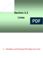 Section 2.3 Lines