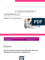 Procesos de Desarrollo y Capacitación Por Comeptencias