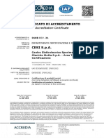 Cesi Accredia 018B Iso Iec 17065 Certificate Rev21 2021 2022
