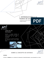 IIntroducción A La Teoría de Sistemas