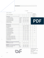 CE46B Compressor Test Certificate