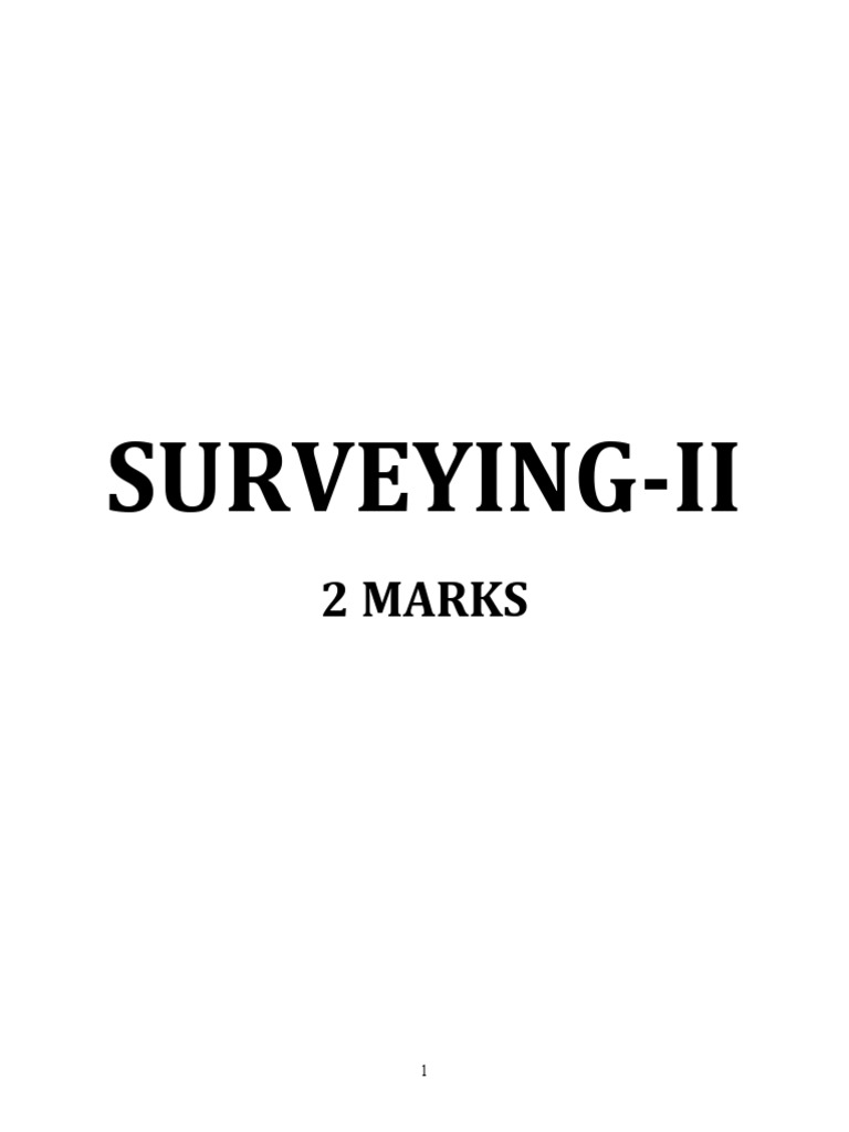 Surveying Ii Pdf Stereoscopy Surveying