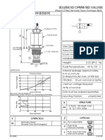 Solenoid operated valves poppet 2-way normally-open cartridge style