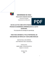 0017 Uso de Las Tics Como Apoyo Pedagógico en El Proceso de Enseñanza - Aprendizaje de La Lecto - Escritura