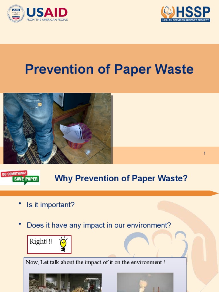 Prevention Paper Waste | PDF | Paper | Printer (Computing)